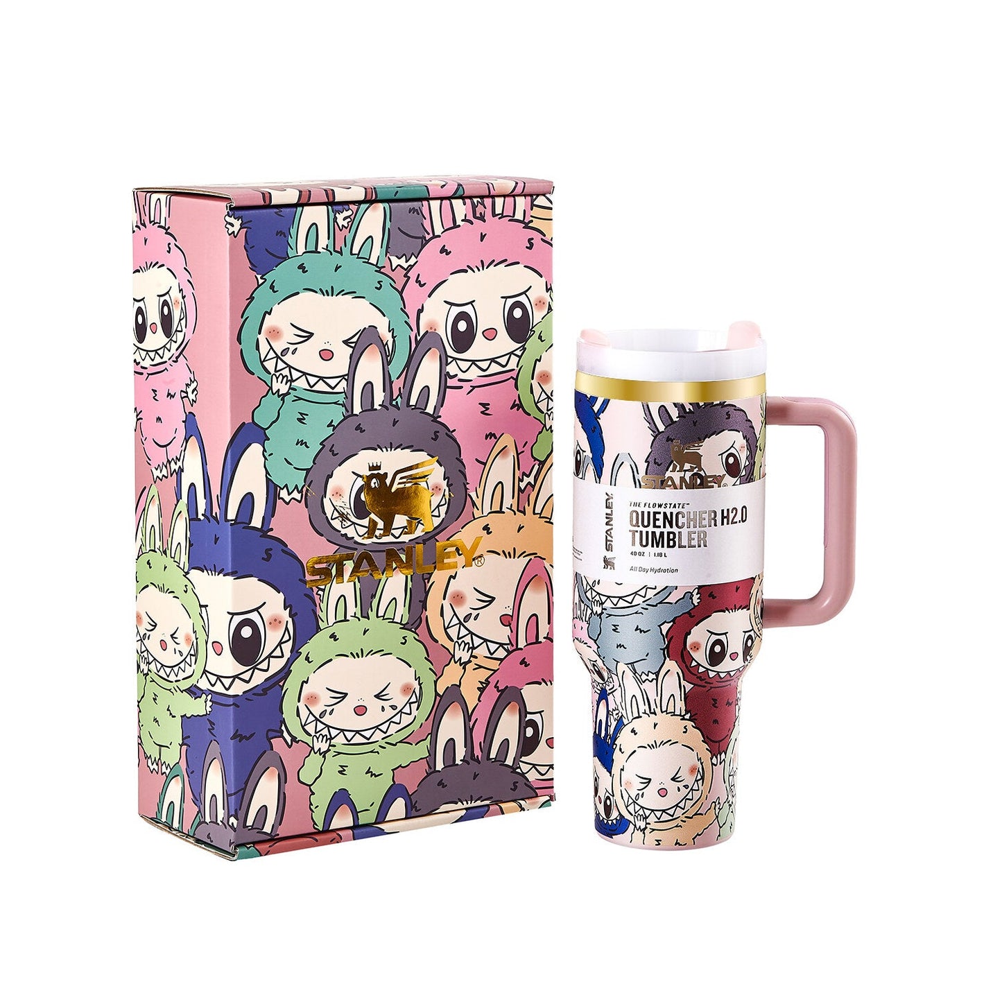 Limited Edition Stanley x Labubu Tumbler - The Monsters Quencher