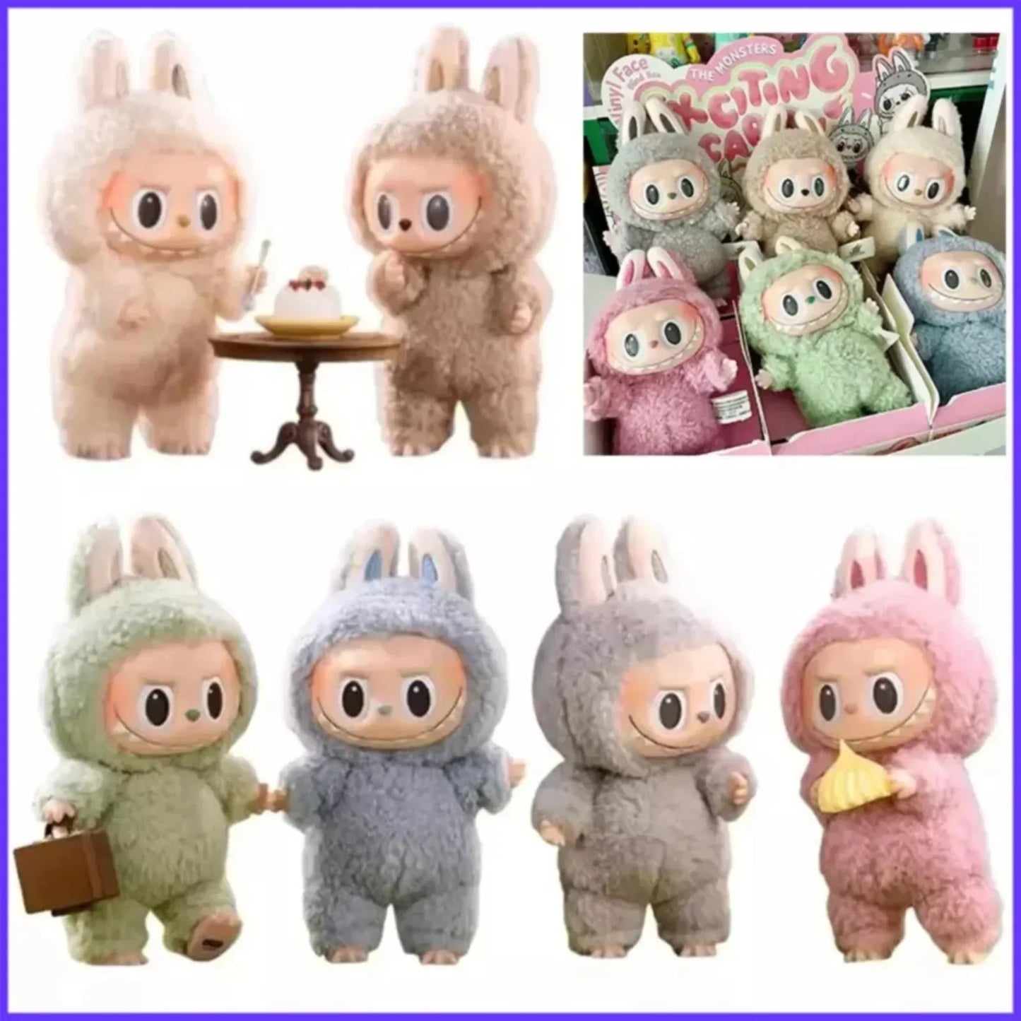 Labubu Bunny Monster Surprise Figures - 17cm - 6.7 Inch