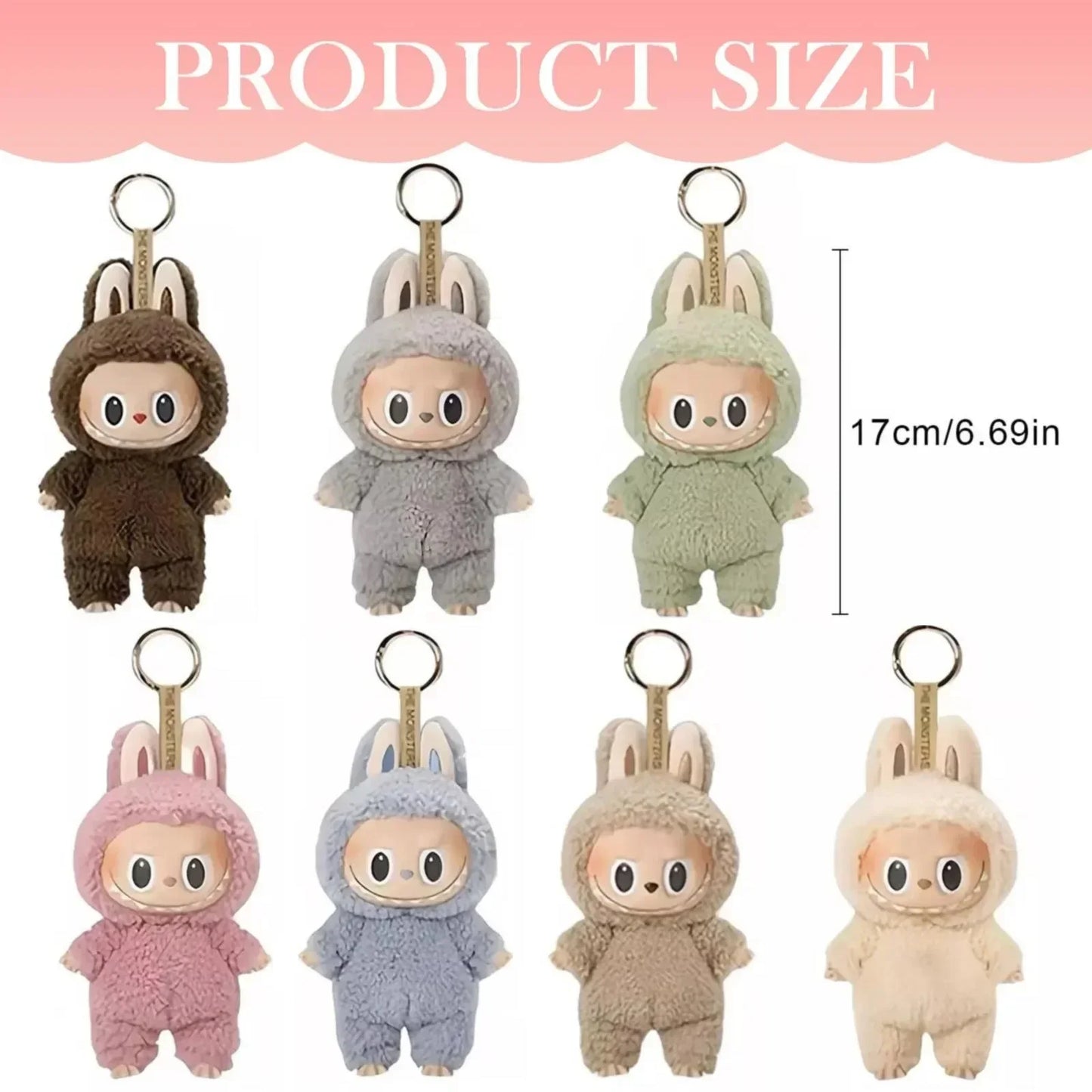Labubu Bunny Monster Surprise Figures - 17cm - 6.7 Inch