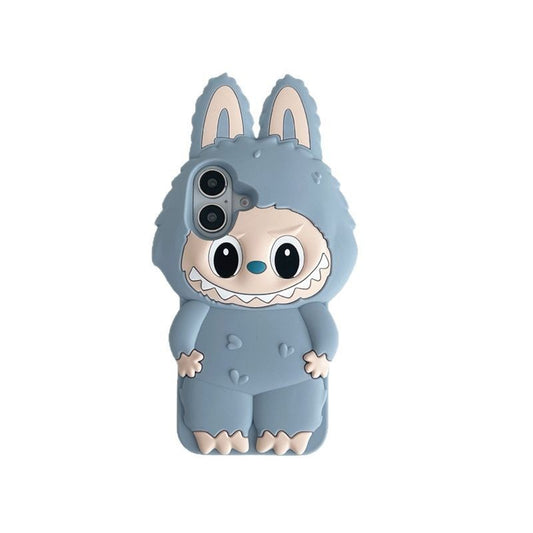 Bunny Hug Labubu Silicone Phone Case