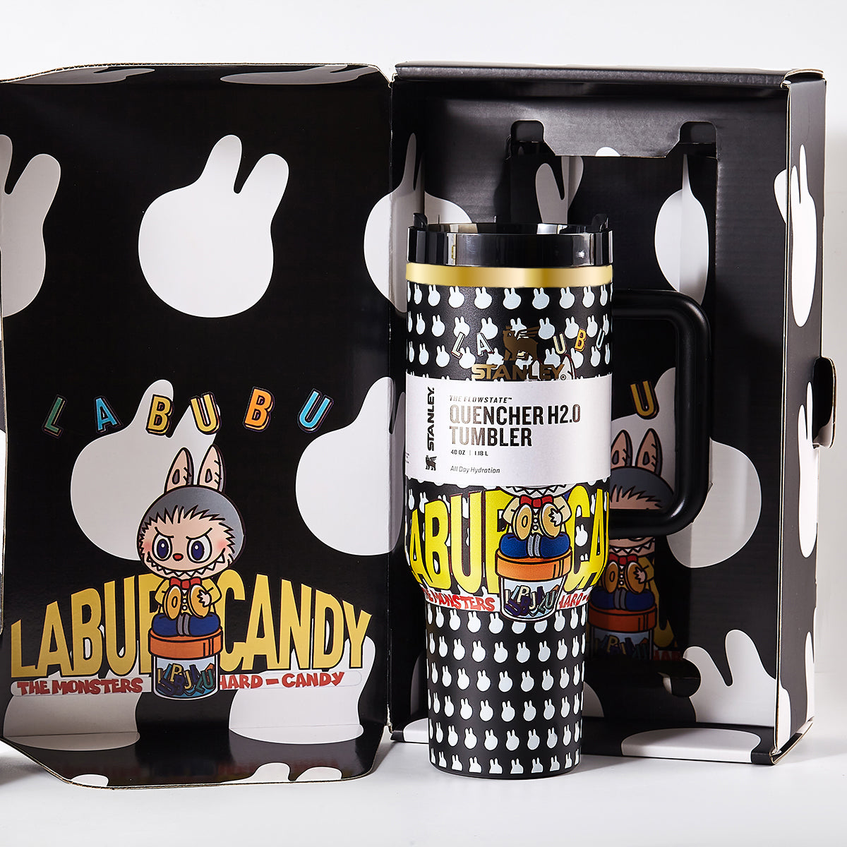 Limited Edition Stanley x Labubu Tumbler - Black Quencher