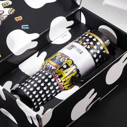 Limited Edition Stanley x Labubu Tumbler - Black Quencher