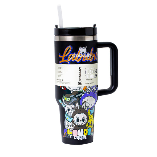 Stanley x Labubu Black Soul Rebellion Quencher H2O Tumbler [Limited Edition]