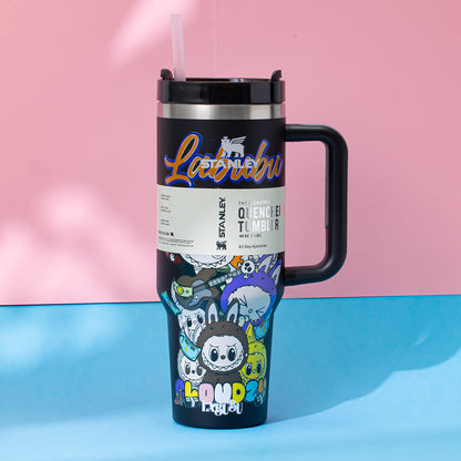Stanley x Labubu Black Soul Rebellion Quencher H2O Tumbler [Limited Edition]