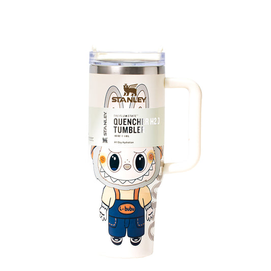 Stanley x Labubu Farm Adventure White Quencher H2O Tumbler [Limited Edition]