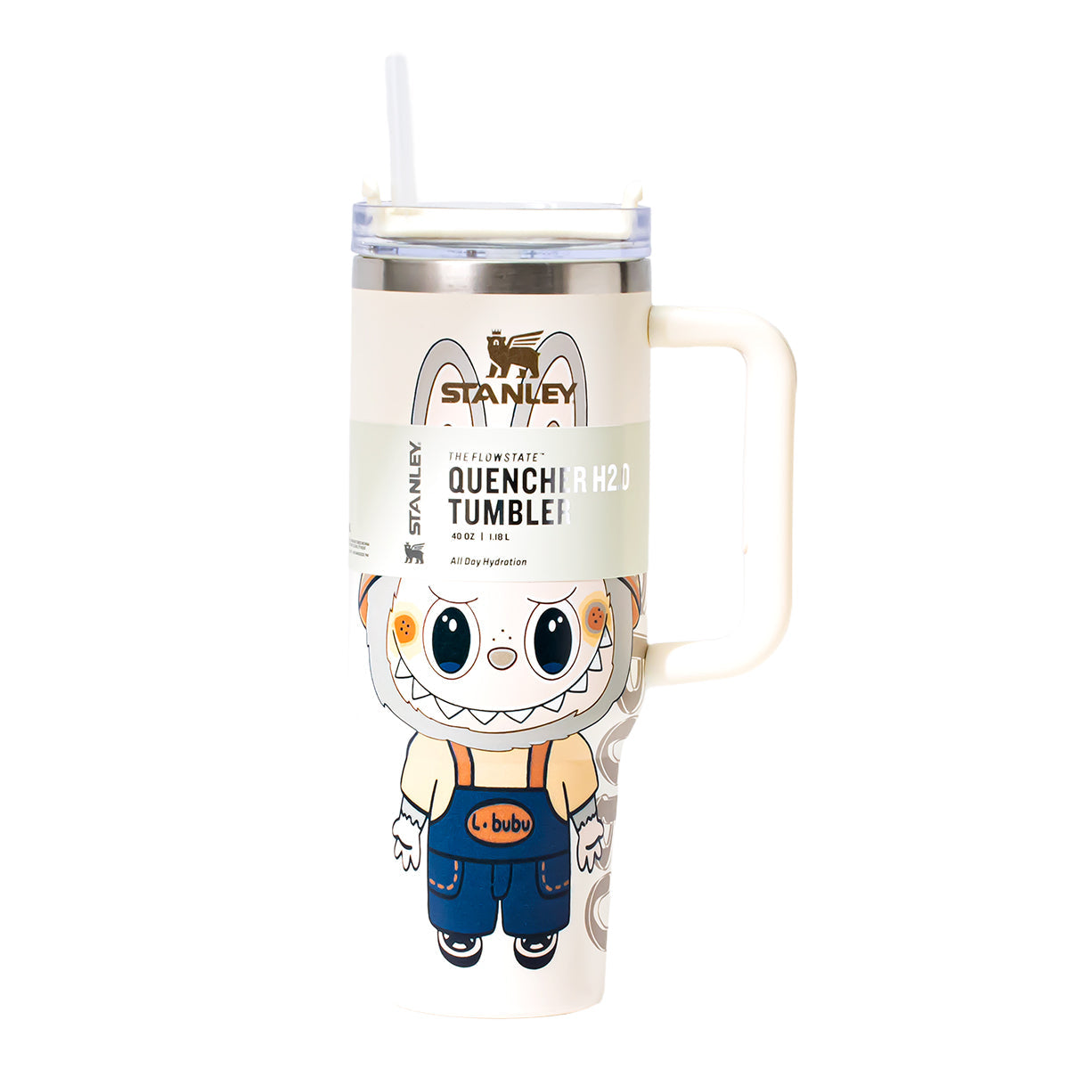 Stanley x Labubu Farm Adventure White Quencher H2O Tumbler [Limited Edition]